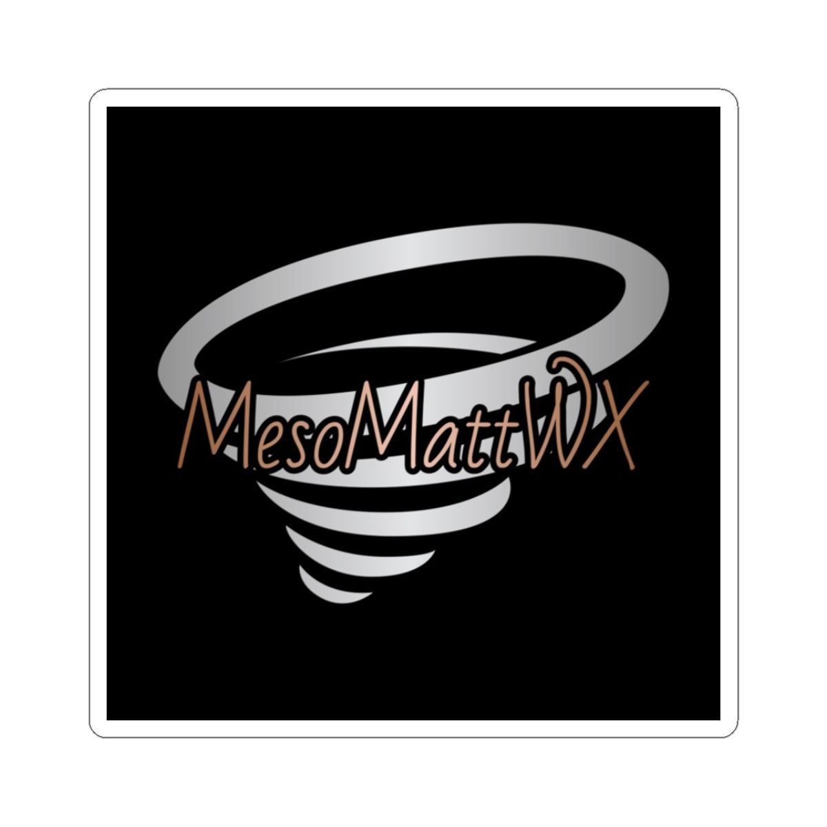 MesoMattWX Kiss-Cut Stickers