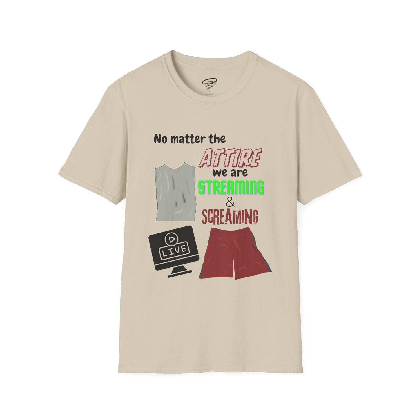 Streaming and Screaming T-Shirt