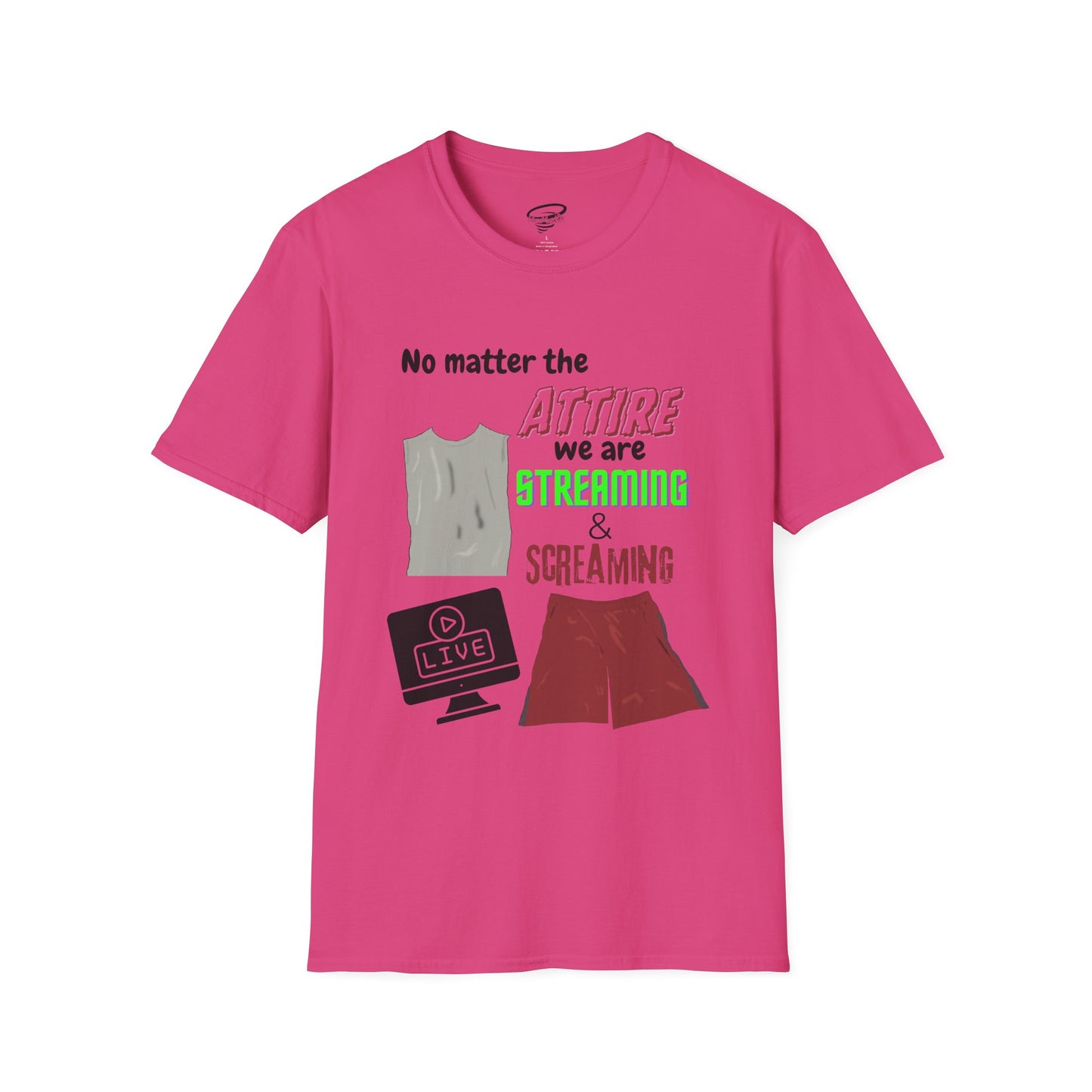 Streaming and Screaming T-Shirt