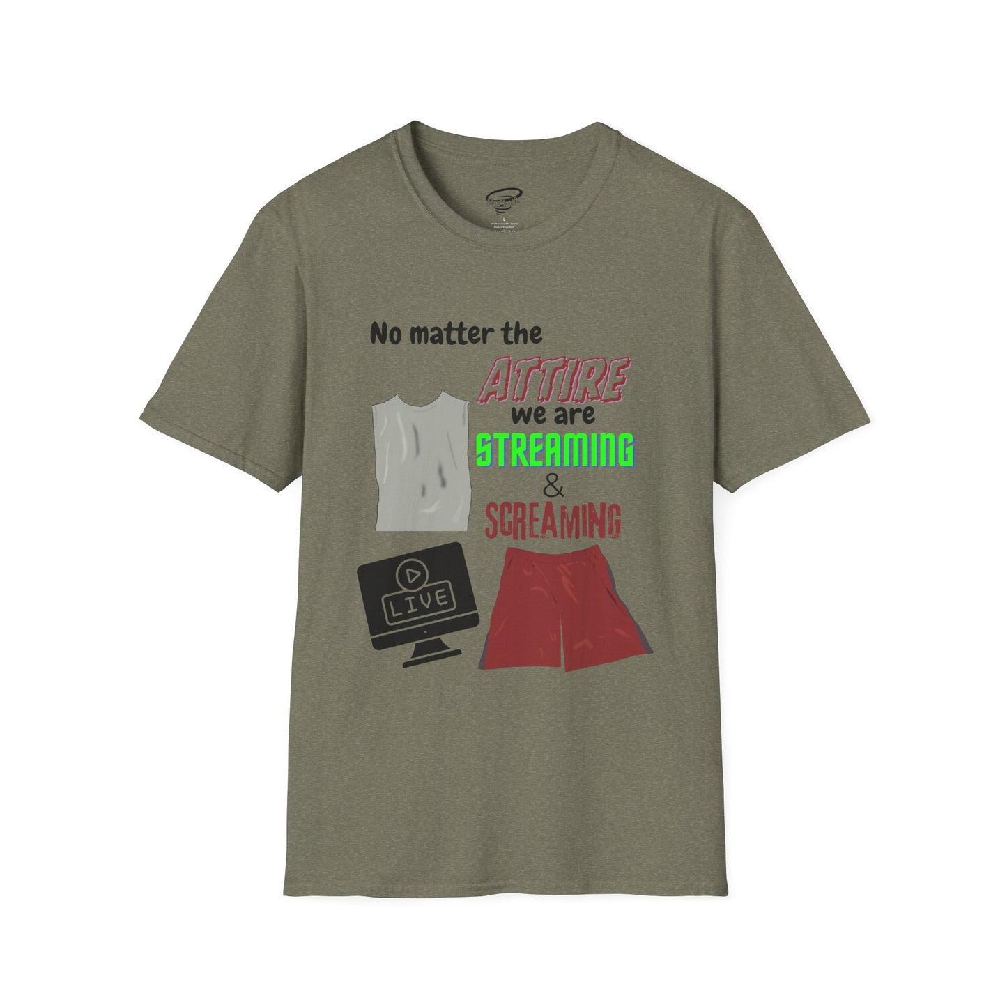 Streaming and Screaming T-Shirt