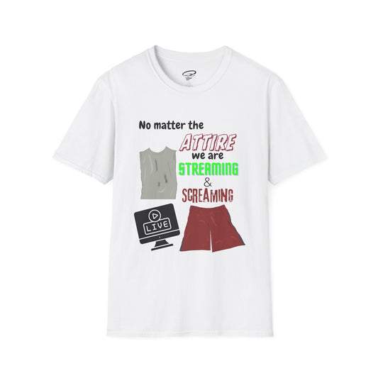 Streaming and Screaming T-Shirt