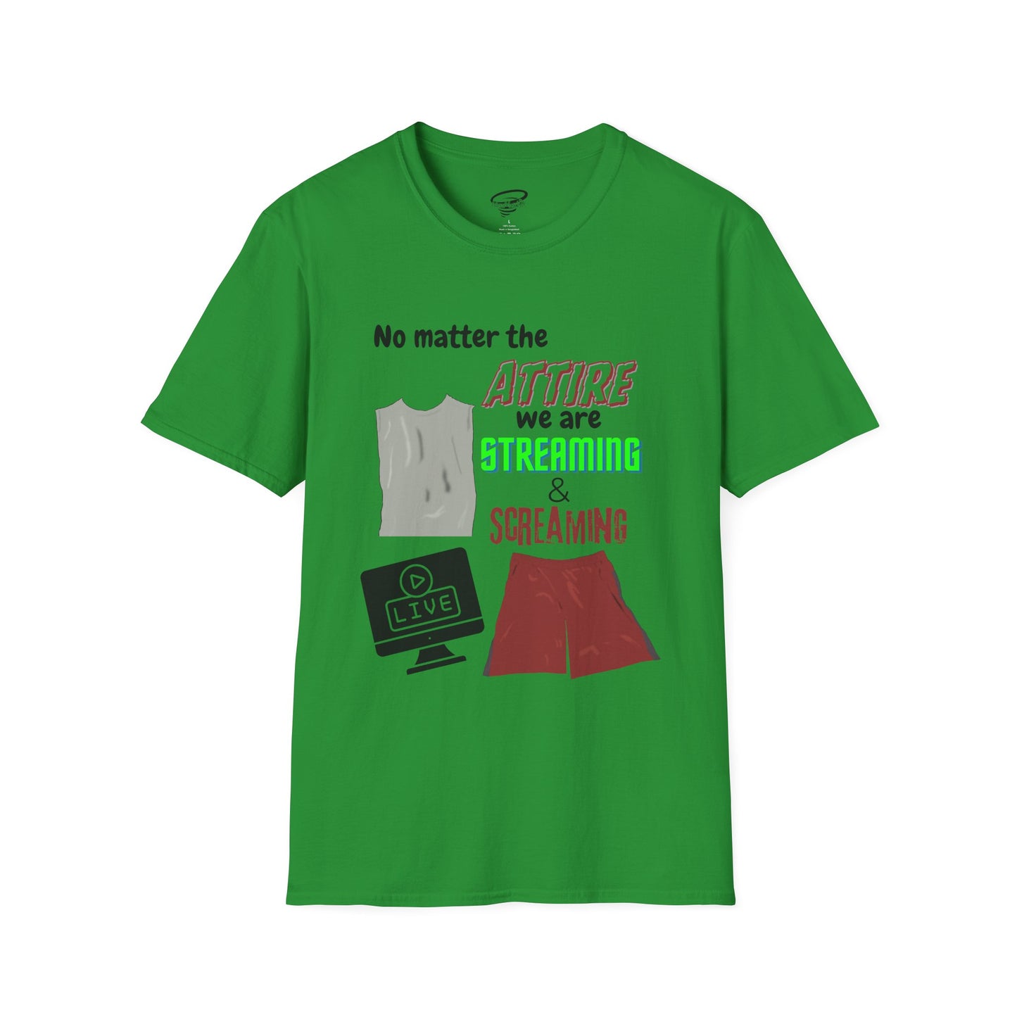 Streaming and Screaming T-Shirt