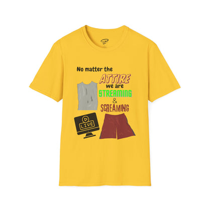 Streaming and Screaming T-Shirt